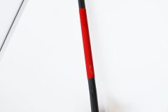 Shovel with rubber covered shaft